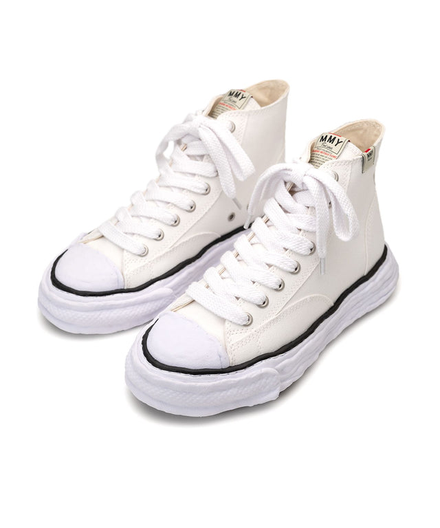 Maison MIHARA YASUHIRO "PETERSON23" OG Sole Canvas High-top - White-Preorder Item-Navy Selected Shop