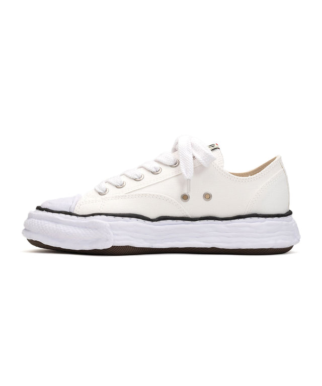 Maison MIHARA YASUHIRO "PETERSON23" OG Sole Canvas Low-top - White-Preorder Item-Navy Selected Shop