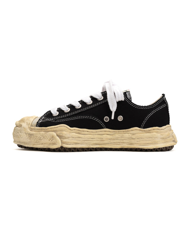 Maison MIHARA YASUHIRO "HANK" OG Dyed Sole Canvas Low-top - Black-Preorder Item-Navy Selected Shop