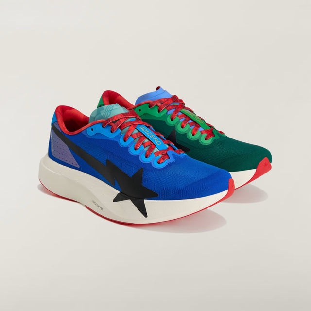 BAPE x adidas Adizero EVO SL - Power Blue/Collegiate Green/Off White