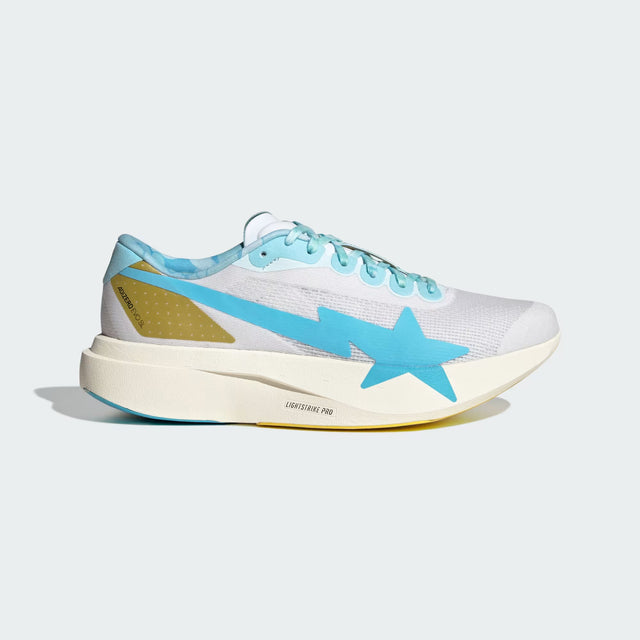 BAPE x adidas Adizero EVO SL - Cloud White/Gold Metallic/Off White-Preorder Item-Navy Selected Shop