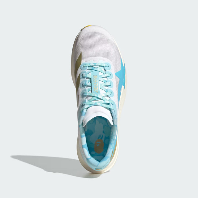 BAPE x adidas Adizero EVO SL - Cloud White/Gold Metallic/Off White-Preorder Item-Navy Selected Shop