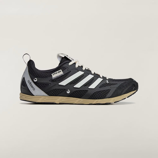 Song For The Mute x adidas Adizero PR - Core Black/Cream White/Silver Metallic