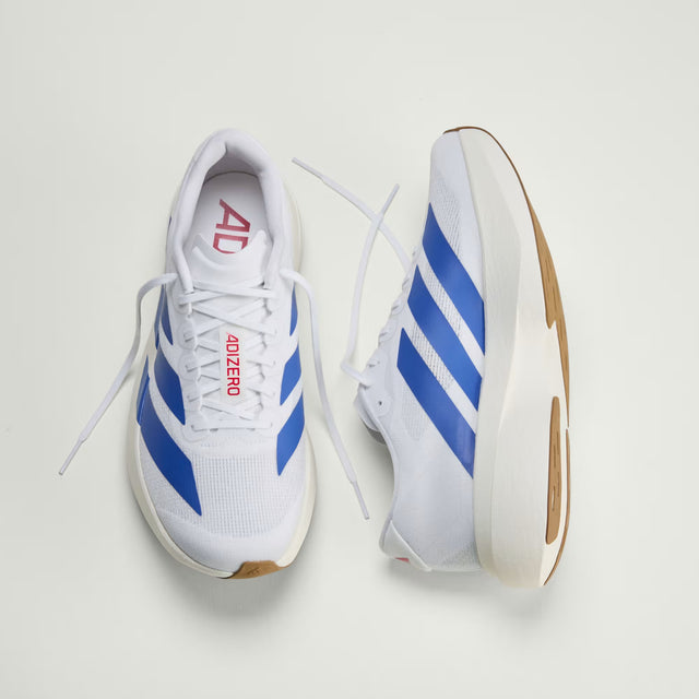 adidas Adizero Evo SL - Cloud White/Royal Blue/Pure Ruby