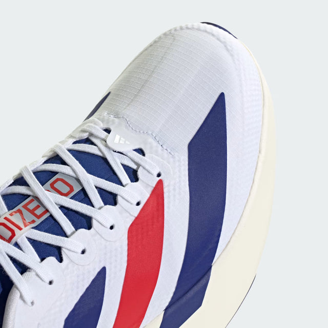 adidas Adizero EVO SL Woven - Cloud White/Mystery Ink/Pure Ruby-Preorder Item-Navy Selected Shop