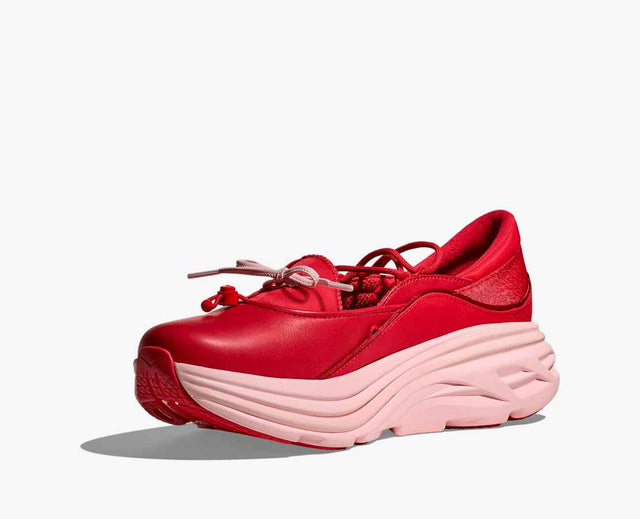 Hoka Bondi Mary Jane - Cerise/Rose Tea-Preorder Item-Navy Selected Shop