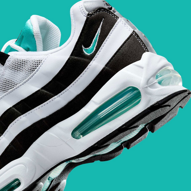 Nike Air Max 95 OG - White/Hyper Jade/Black/Metallic Silver-Preorder Item-Navy Selected Shop