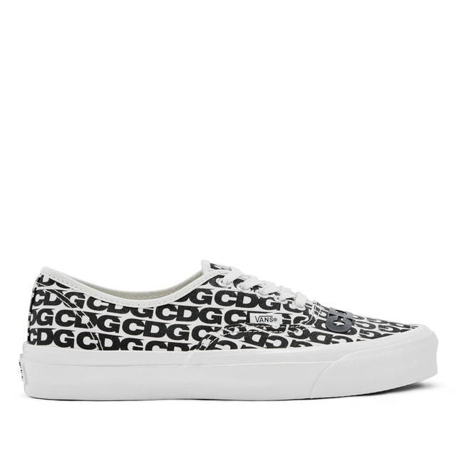 CDG x Vans Message Authentic - White/Black-Preorder Item-Navy Selected Shop