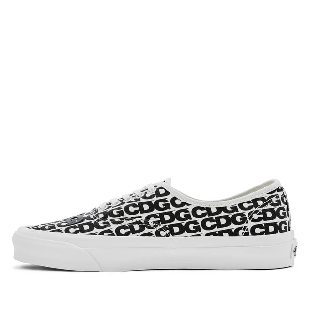 CDG x Vans Message Authentic - White/Black-Preorder Item-Navy Selected Shop