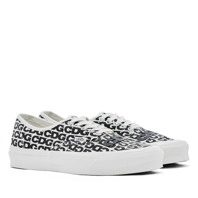 CDG x Vans Message Authentic - White/Black-Preorder Item-Navy Selected Shop