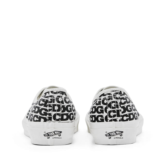CDG x Vans Message Authentic - White/Black-Preorder Item-Navy Selected Shop