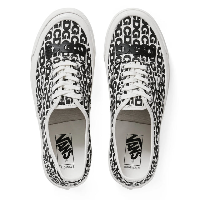 CDG x Vans Message Authentic - White/Black-Preorder Item-Navy Selected Shop