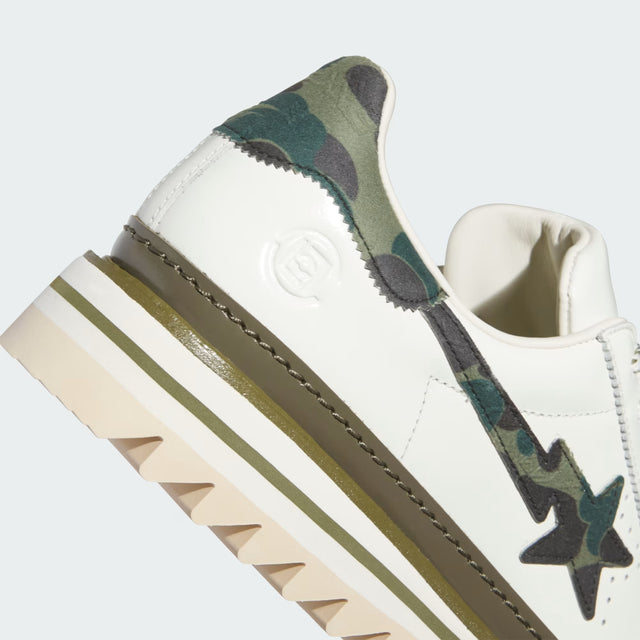 CLOT x Bape x Adidas Superstar by Edison Chen - Off White/Branch/Olive Cargo