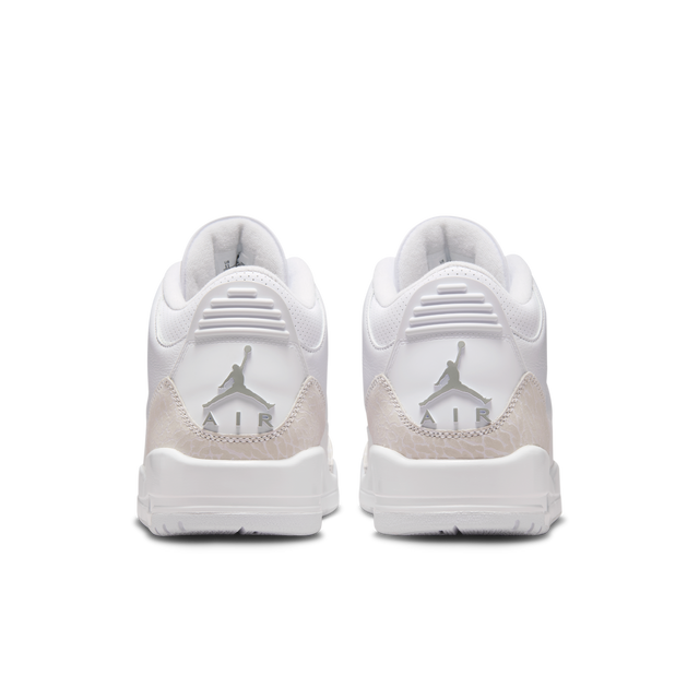 Nike Air Jordan 3 Retro "Pure Money" - White/Metallic Silver-Preorder Item-Navy Selected Shop