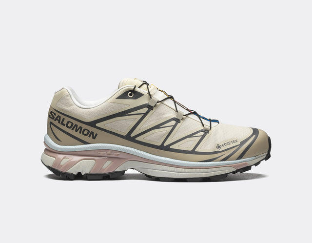 Salomon Lab XT-6 Goretex - Almond Milk/Feather Gray/Pale Mauve-Preorder Item-Navy Selected Shop