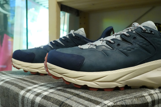 Hoka One One Kaha 2 Low GoreTex - Limestone/Shifting Sand-Preorder Item-Navy Selected Shop