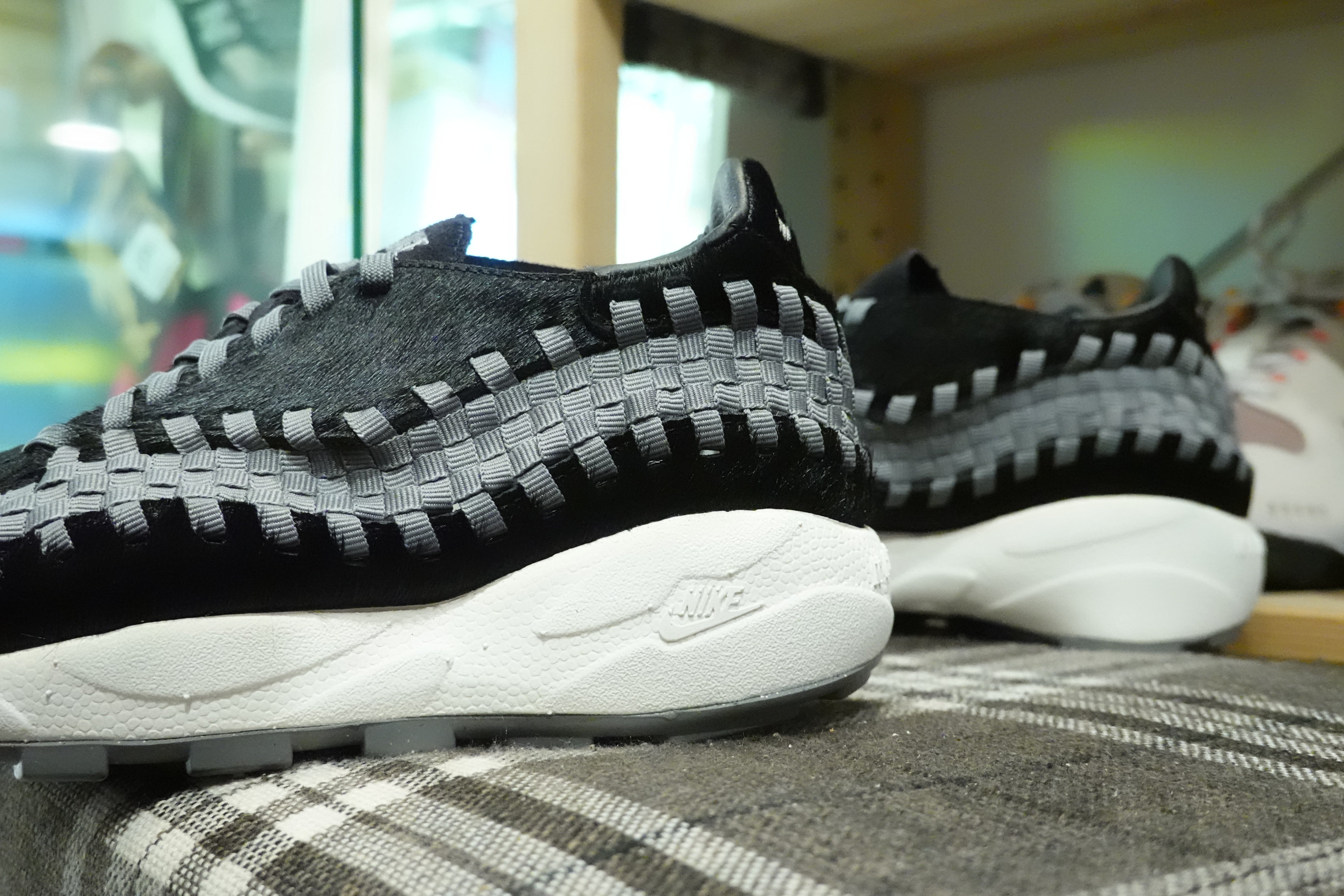 Nike footscape hot sale woven black