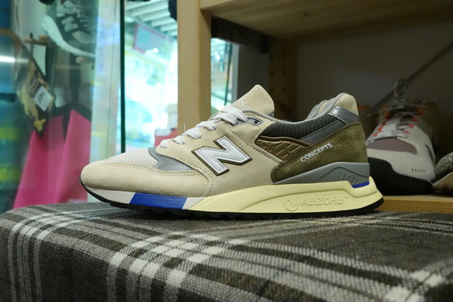 Concepts x New Balance U998CN "C-Note" Made in USA-Sneakers-Navy Selected Shop
