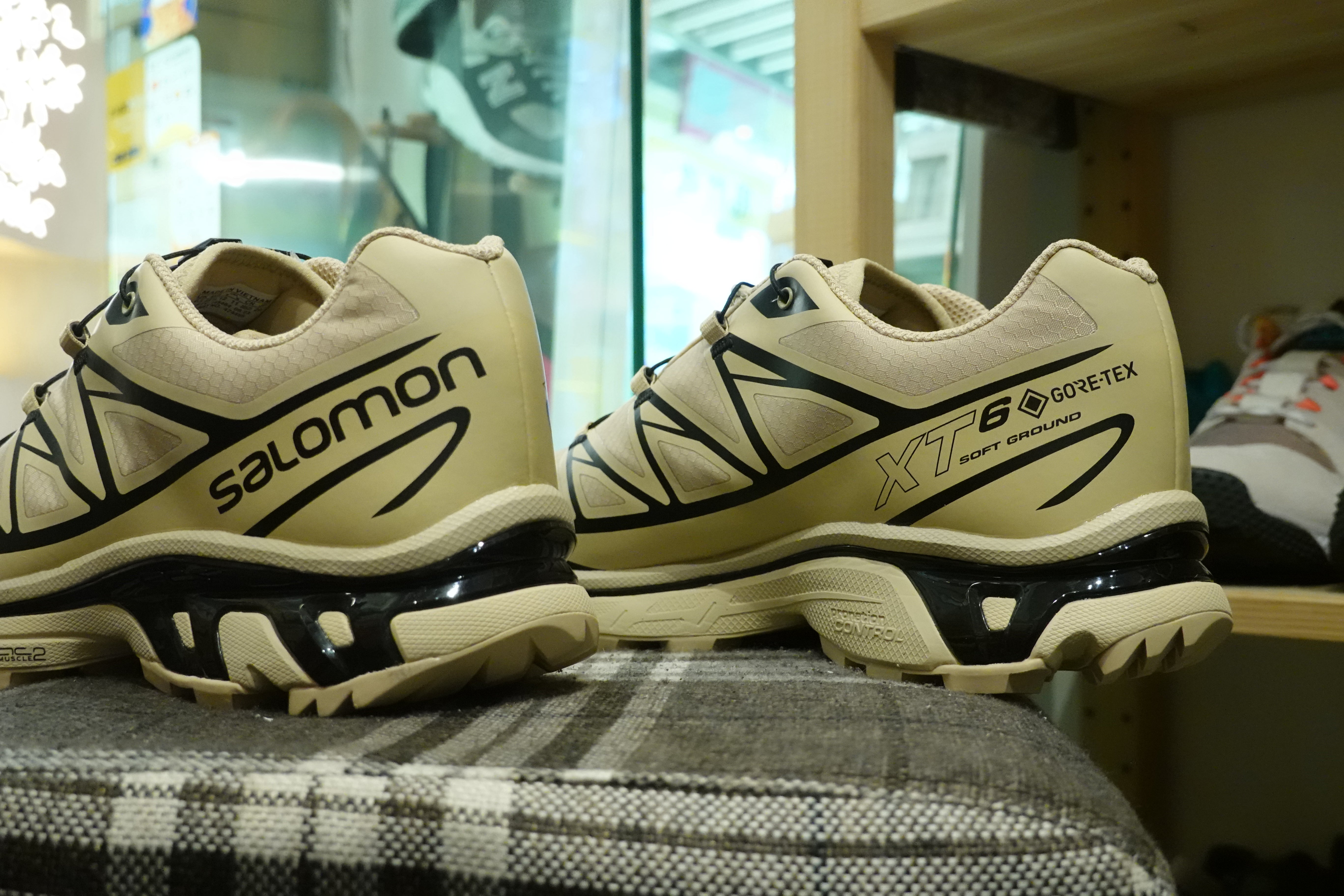 Salomon Lab XT-6 Goretex - Safari/Black – Navy Selected