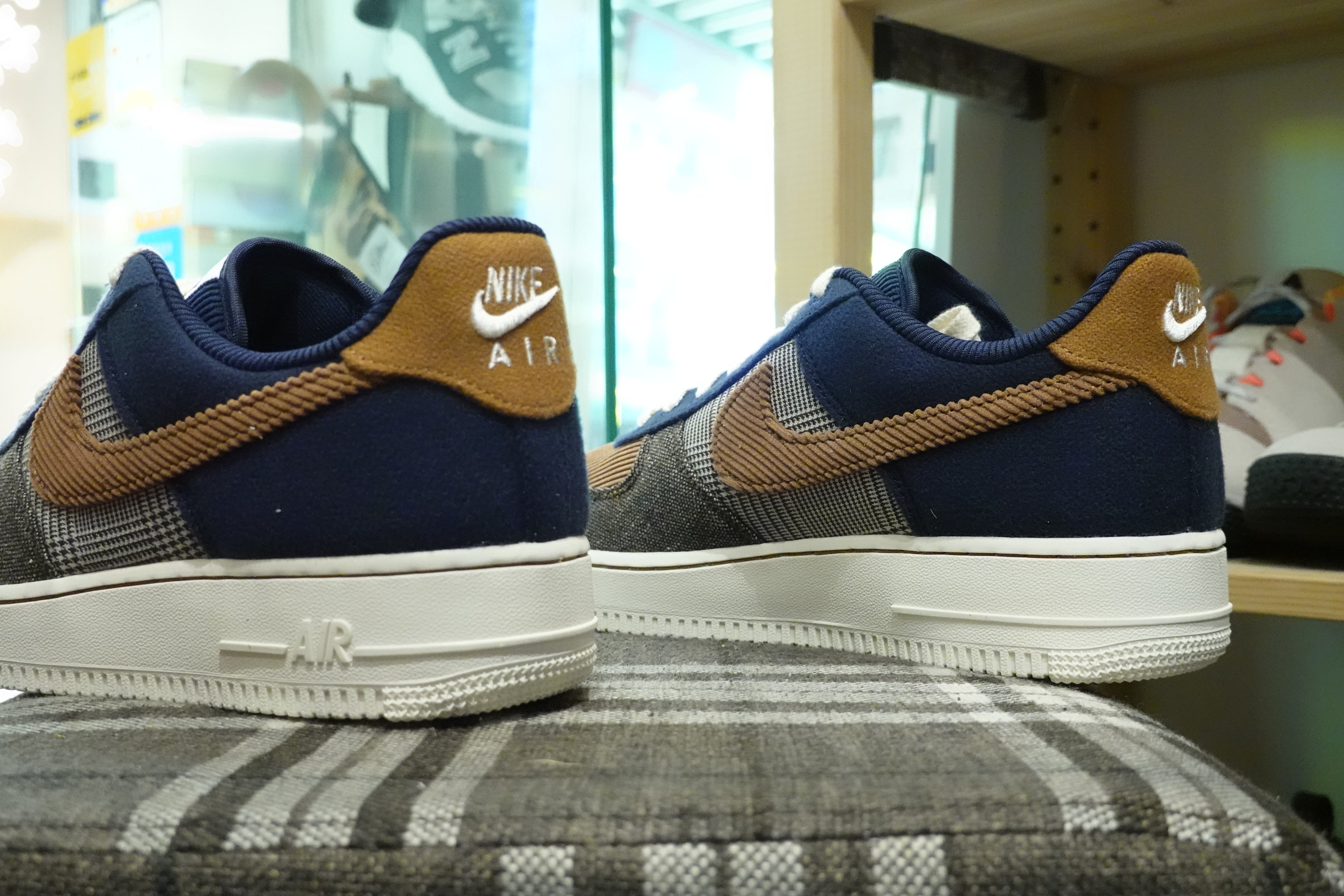 Nike Air Force 1 07 Premium Midnight Navy Ale Brown Pale Ivory