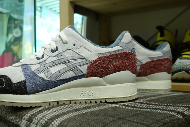 Ronnie Fieg for Asics Gel-Lyte III 07 Remastered "Seoul" - Tofu/Drizzle-Sneakers-Navy Selected Shop
