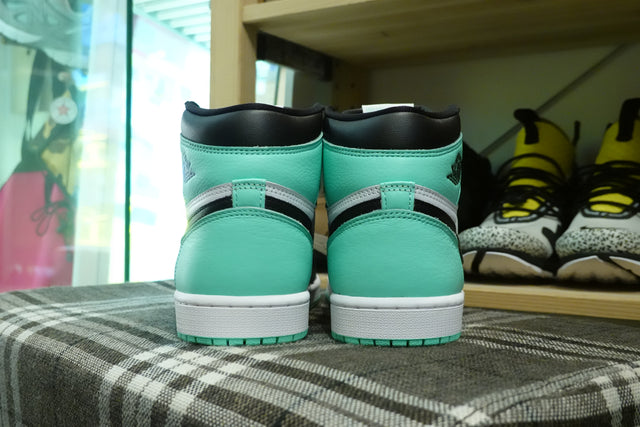 Nike Air Jordan 1 Retro High OG - White/Black/Green Glow-Preorder Item-Navy Selected Shop