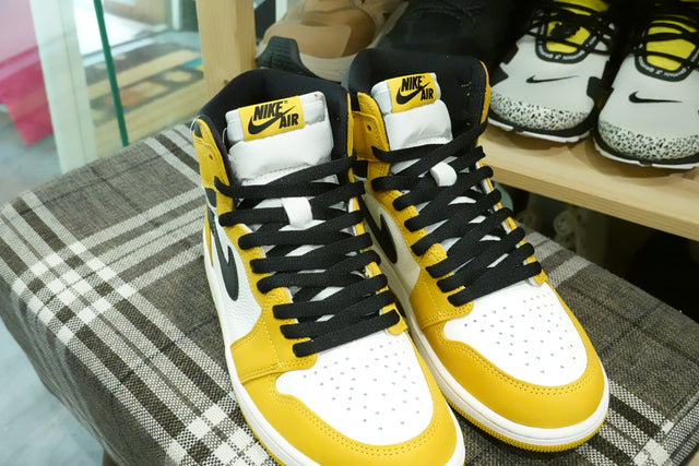 Nike Air Jordan 1 Retro High OG - Yellow Ochre/Sail/Black-Preorder Item-Navy Selected Shop