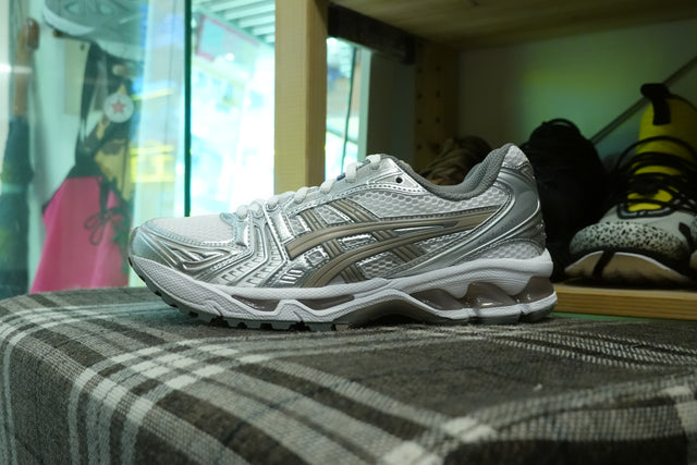 Asics WMNS Gel Kayano 14 - White/Moonrock-Preorder Item-Navy Selected Shop