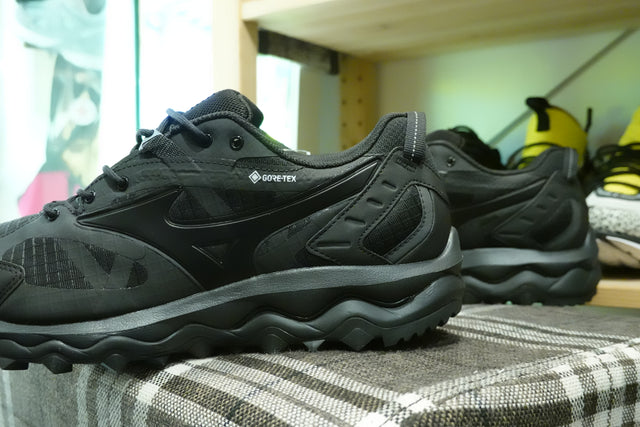 Mizuno Wave Mujin TL Goretex - Black/Black-Preorder Item-Navy Selected Shop