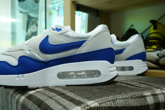 Nike WMNS Air Max 1 86 Premium - White/Royal Blue/LT Neutral Grey/Black-Preorder Item-Navy Selected Shop