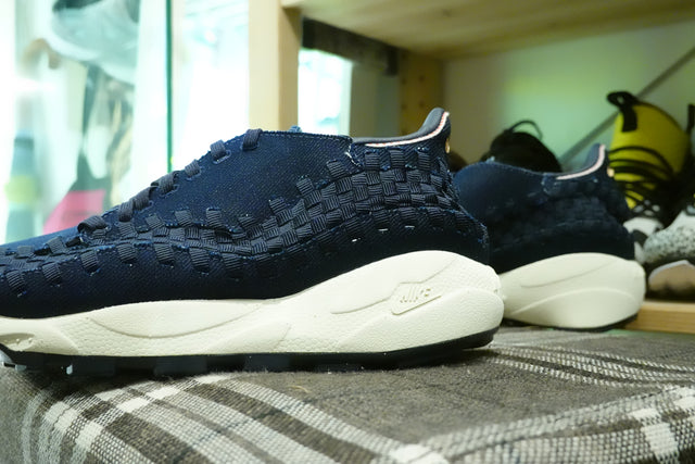 Nike WMNS Air Footscape Woven - Denim/Wheat Gold/Obsidian/Coconut Milk-Preorder Item-Navy Selected Shop