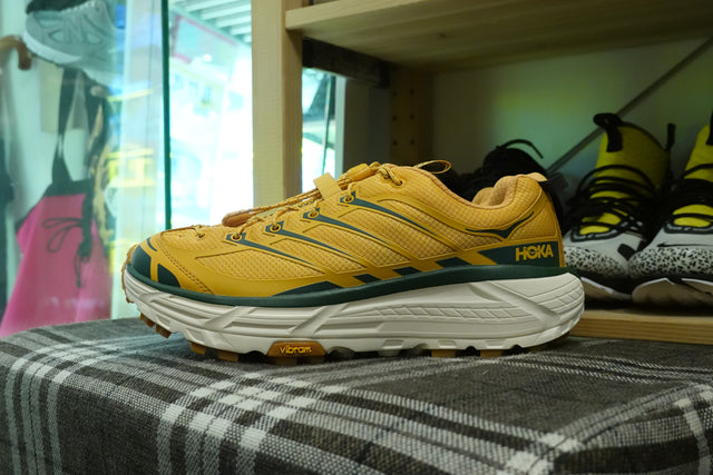 Hoka Mafate Three 2 - Golden Yellow/Eggnog-Preorder Item-Navy Selected Shop