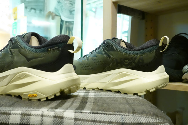 END. x Hoka Kaha Low GoreTex "Overland" - Chive/Flan-Preorder Item-Navy Selected Shop