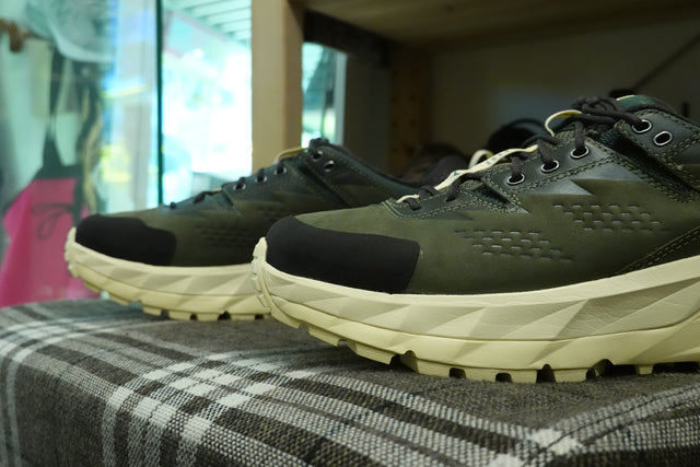 END. x Hoka Kaha Low GoreTex "Overland" - Chive/Flan-Preorder Item-Navy Selected Shop