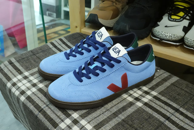 Veja Volley Suede - Aqua Marsala Eagle-Preorder Item-Navy Selected Shop