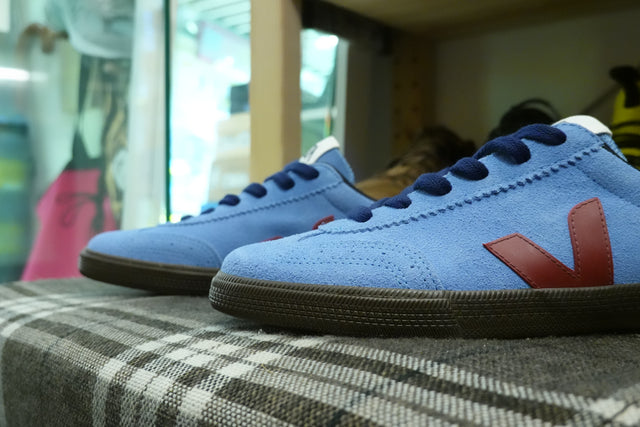 Veja Volley Suede - Aqua Marsala Eagle-Preorder Item-Navy Selected Shop