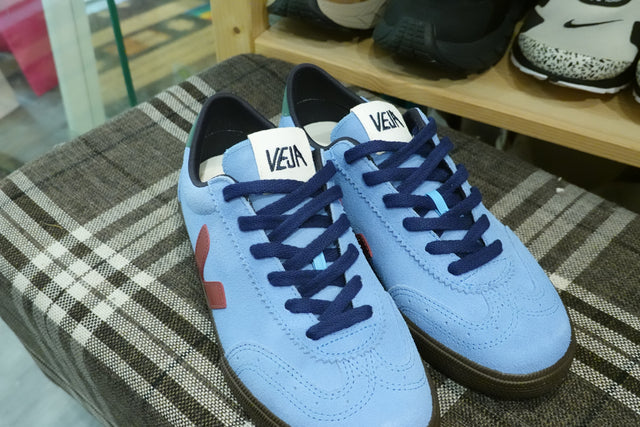 Veja Volley Suede - Aqua Marsala Eagle-Preorder Item-Navy Selected Shop