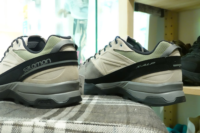 Salomon Lab X-ALP Leather - Pewter/Vintage Khaki/Black-Preorder Item-Navy Selected Shop