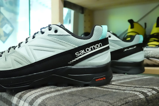 Salomon Lab X-ALP Leather - Black/Green Milieu/Bay-Preorder Item-Navy Selected Shop