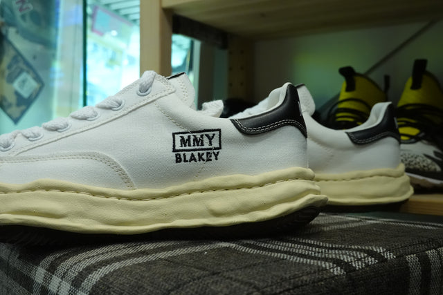 Maison MIHARA YASUHIRO "BLAKEY" VL OG Sole Canvas Low-top - White-Preorder Item-Navy Selected Shop