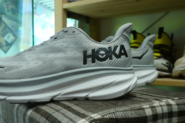 Hoka Clifton 9 - Harbor Mist/Black-Preorder Item-Navy Selected Shop