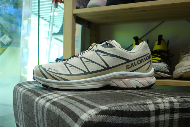 Salomon Lab XT-6 Goretex - Almond Milk/Feather Gray/Pale Mauve-Preorder Item-Navy Selected Shop