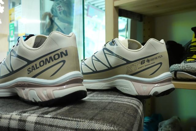 Salomon Lab XT-6 Goretex - Almond Milk/Feather Gray/Pale Mauve-Preorder Item-Navy Selected Shop