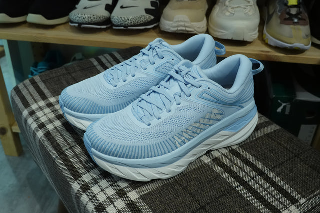 Hoka WMNS Bondi 7 - Ice Water/White-Preorder Item-Navy Selected Shop