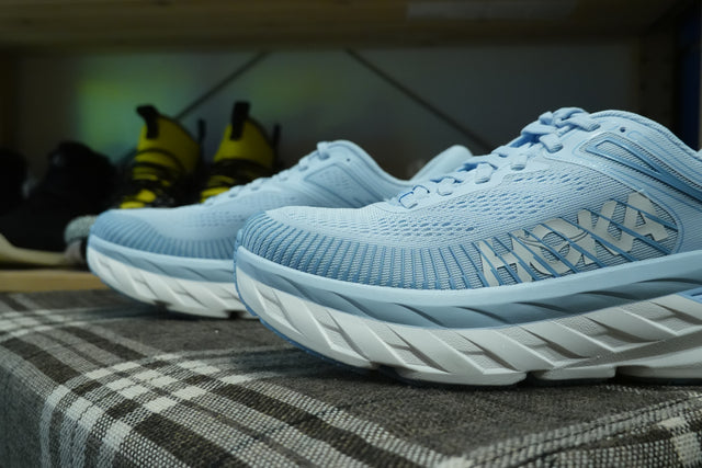 Hoka WMNS Bondi 7 - Ice Water/White-Preorder Item-Navy Selected Shop