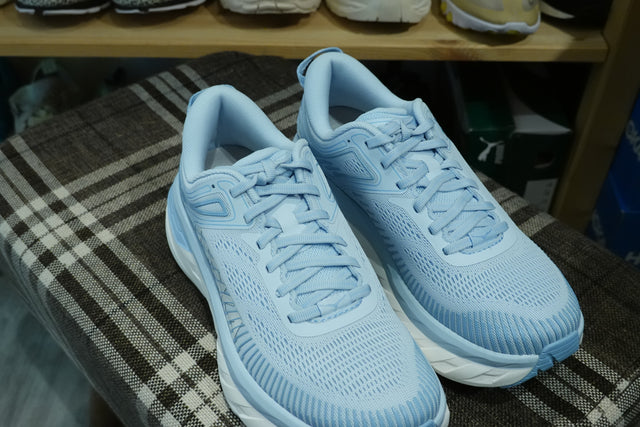 Hoka WMNS Bondi 7 - Ice Water/White-Preorder Item-Navy Selected Shop