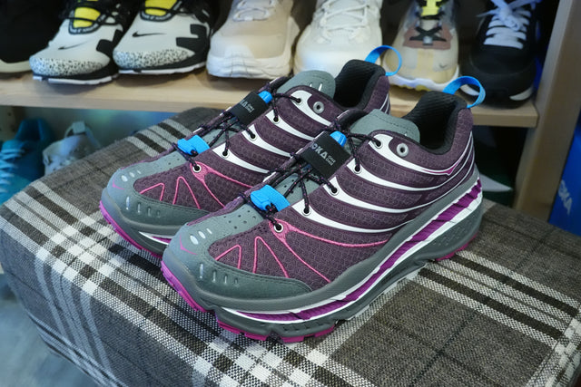 Hoka Stinson EVO OG - Aubergine/Fuchsia-Preorder Item-Navy Selected Shop