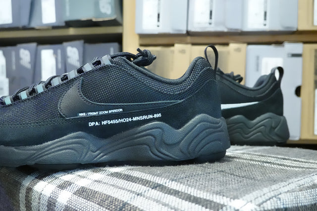 Fragment x Nike Air Zoom Spiridon SP - Black/Black-Preorder Item-Navy Selected Shop