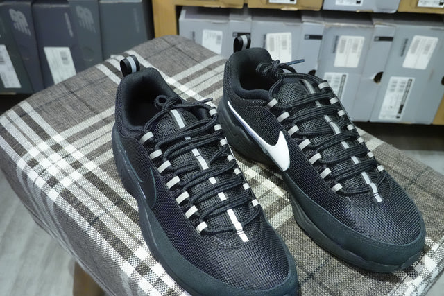 Fragment x Nike Air Zoom Spiridon SP - Black/Black-Preorder Item-Navy Selected Shop