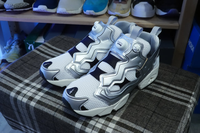 Beams x Reebok Instapump Fury 94 - Footwear White/Pure Grey/Core Black-Preorder Item-Navy Selected Shop